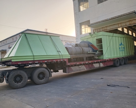 陕西渭南客户采购大型除尘设备发货现场